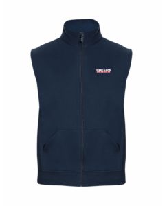 Medicaps Crest Sleeveless Zipper Jacket